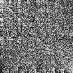 greyscale noise, mostly